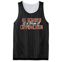 All Behavior Is a Form of Communication Neurodiversity Mesh Reversible Basketball Jersey Tank