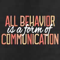 All Behavior Is a Form of Communication Neurodiversity Microfiber Hand Towel