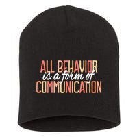 All Behavior Is a Form of Communication Neurodiversity Short Acrylic Beanie