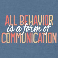 All Behavior Is a Form of Communication Neurodiversity Garment-Dyed Sweatshirt