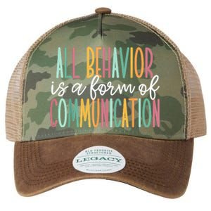 All Behavior Is A Form Of Communication Legacy Tie Dye Trucker Hat