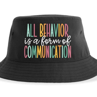 All Behavior Is A Form Of Communication Sustainable Bucket Hat