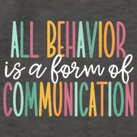 All Behavior Is A Form Of Communication Vector Backpack