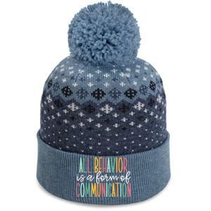 All Behavior Is A Form Of Communication The Baniff Cuffed Pom Beanie