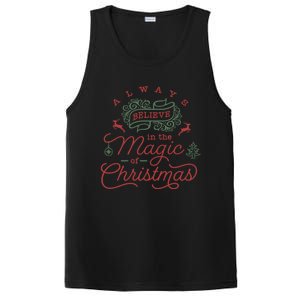 Always Believe In Magic Of Christmas Great Gift PosiCharge Competitor Tank