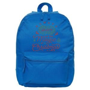 Always Believe In Magic Of Christmas Great Gift 16 in Basic Backpack