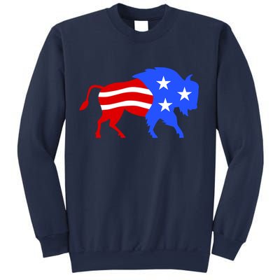 American Bison Illustration Sweatshirt