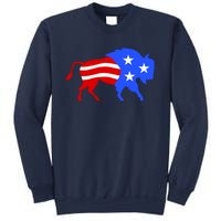 American Bison Illustration Sweatshirt