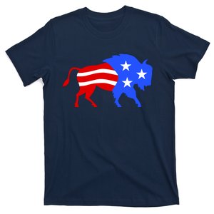 American Bison Illustration T-Shirt