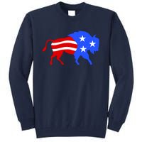 American Bison Illustration Tall Sweatshirt