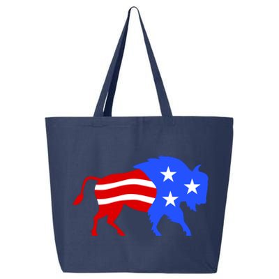 American Bison Illustration 25L Jumbo Tote