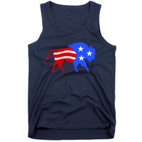 American Bison Illustration Tank Top