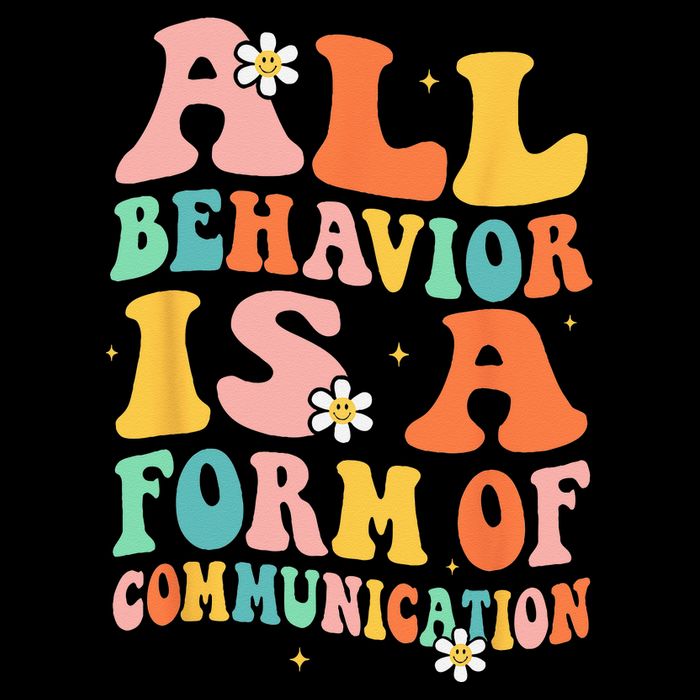 All Behavior Is A Form Of Communication Therapy Therapist Impact Tech Backpack