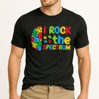 Autism Brain I Rock The Spectrum Awareness Performance Shirt