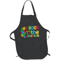 Autism Brain I Rock The Spectrum Awareness Apron