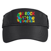 Autism Brain I Rock The Spectrum Awareness Adult Drive Performance Visor