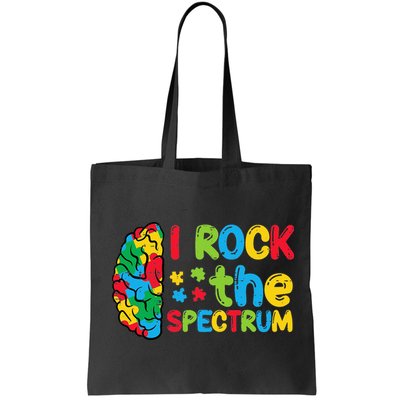 Autism Brain I Rock The Spectrum Awareness Bag
