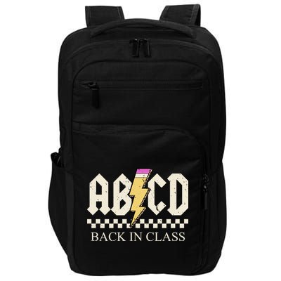 ABCD Back In Class Rock Vintage School Impact Tech Backpack