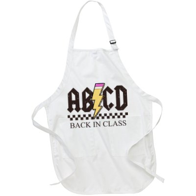 ABCD Back In Class Rock Vintage School Apron