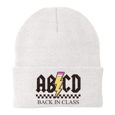 ABCD Back In Class Rock Vintage School Beanie