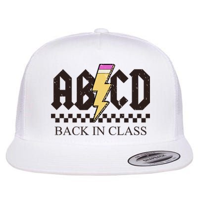 ABCD Back In Class Rock Vintage School Flatbill Hat