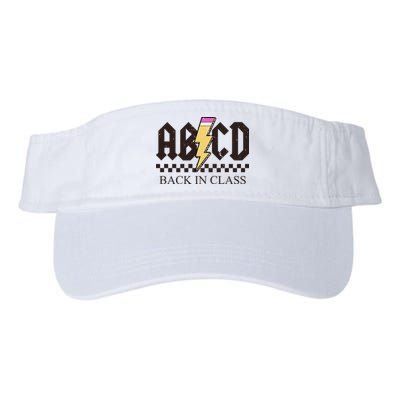 ABCD Back In Class Rock Vintage School Visor