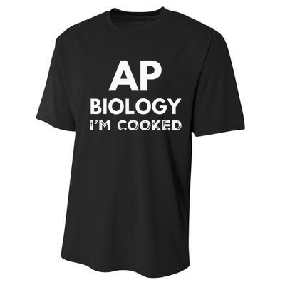 Ap Biology IM Cooked High School Funny Ap Bio Biology Class Performance Sprint T-Shirt