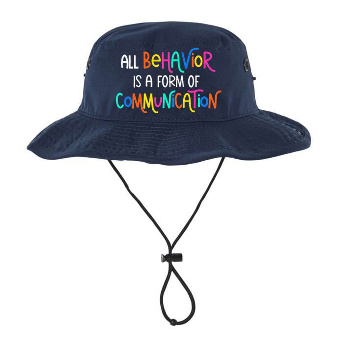 All Behavior Is A Form Of Communication SPED Teacher Autism Legacy Cool Fit Booney Bucket Hat