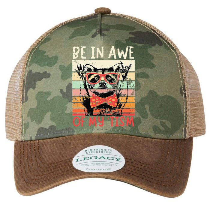 Autism Be In Awe Of My Tism Legacy Tie Dye Trucker Hat