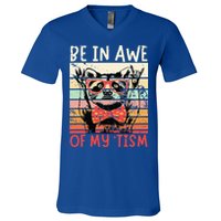 Autism Be In Awe Of My Tism V-Neck T-Shirt