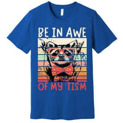 Autism Be In Awe Of My Tism Premium T-Shirt