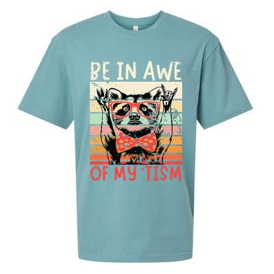 Autism Be In Awe Of My Tism Sueded Cloud Jersey T-Shirt