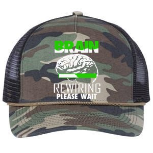 Anoxic Brain Injury Retro Rope Trucker Hat Cap