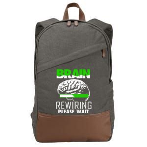 Anoxic Brain Injury Cotton Canvas Backpack