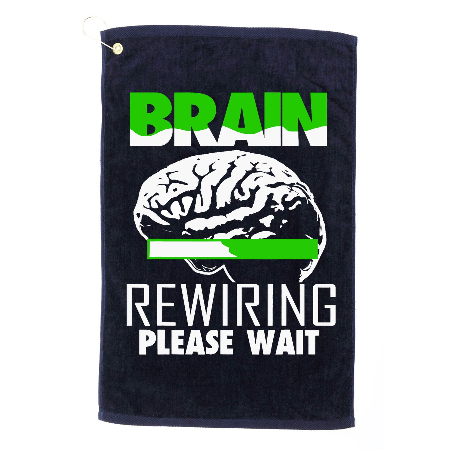 Anoxic Brain Injury Golf Towel