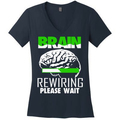 Anoxic Brain Injury Women's V-Neck T-Shirt