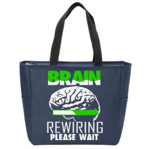 Anoxic Brain Injury Zip Tote Bag