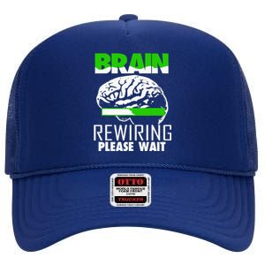 Anoxic Brain Injury High Crown Mesh Back Trucker Hat