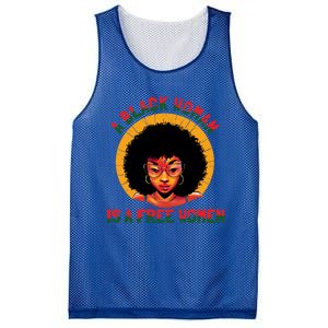 A Black Is A Free Gift Black History Juneteenth Gift Mesh Reversible Basketball Jersey Tank