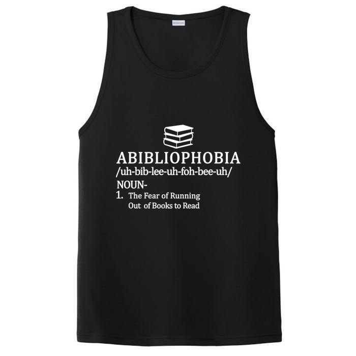 Abibliophobia The Fear Pf Running Out Books To Read PosiCharge Competitor Tank