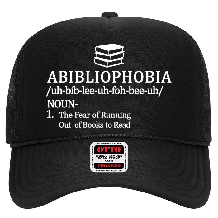 Abibliophobia The Fear Pf Running Out Books To Read Trucker Hat