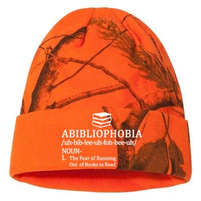 Abibliophobia The Fear Pf Running Out Books To Read Kati Licensed 12" Camo Beanie