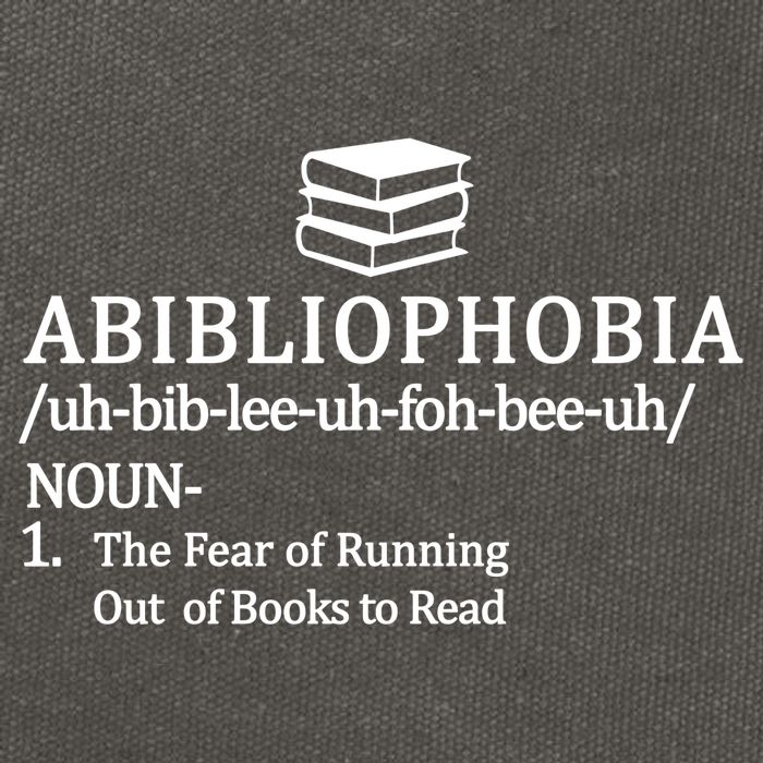 Abibliophobia The Fear Pf Running Out Books To Read Cotton Canvas Backpack