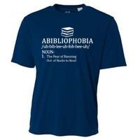 Abibliophobia The Fear Pf Running Out Books To Read Cooling Performance Crew T-Shirt