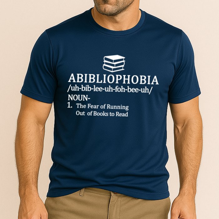 Abibliophobia The Fear Pf Running Out Books To Read Cooling Performance Crew T-Shirt