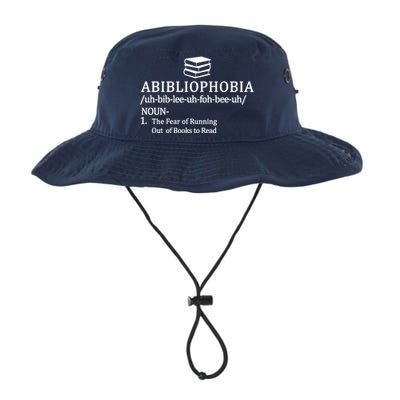 Abibliophobia The Fear Pf Running Out Books To Read Legacy Cool Fit Booney Bucket Hat