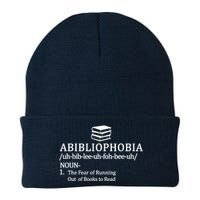 Abibliophobia The Fear Pf Running Out Books To Read Knit Cap Winter Beanie