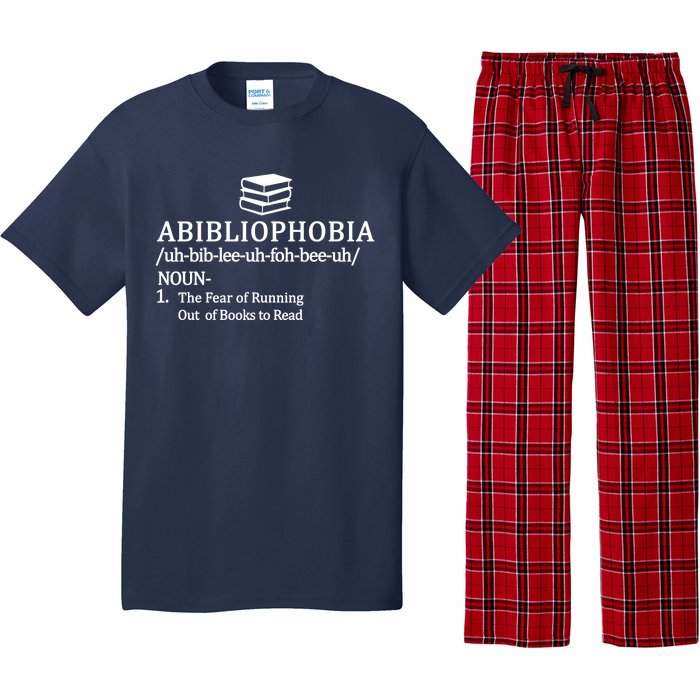 Abibliophobia The Fear Pf Running Out Books To Read Pajama Set