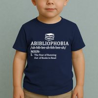 Abibliophobia The Fear Pf Running Out Books To Read Toddler T-Shirt