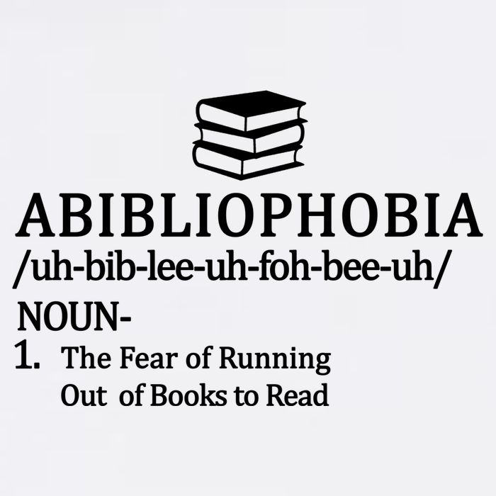 Abibliophobia The Fear Pf Running Out Books To Read Garment-Dyed Sweatshirt